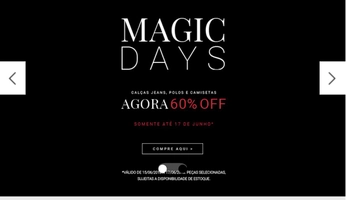 50% OFF no Dudalina Magic Days