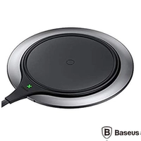 Carregador sem Fio em Metal Preto Baseus - WXJS-A1