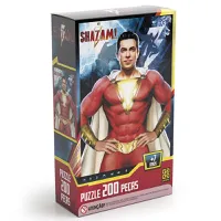 Quebra-Cabeça - Shazam - DC Comics - 200 Peças - Grow R$15