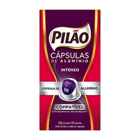 [Leve5/Pague3] Pilão Cápsulas de Café Intenso - 10 Cápsulas