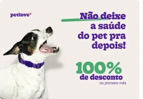 (Mastercard) Petlove - Primeira mensalidade gratuita