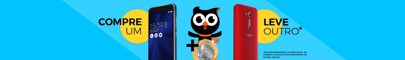 (Promoção do R$ 1,00) Zenfone 3 (alguns modelos) + 1,00 leva = ASUS Zenfone Go 5" 1g/8gb