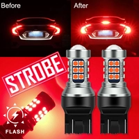 【 App】Compre 4 Kits com 2 Luz de freio traseira LED vermelha para carro  por R$5,95/Cada kit