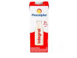 [Leve 12 pague 10] Leite Integral UHT Piracanjuba 1L