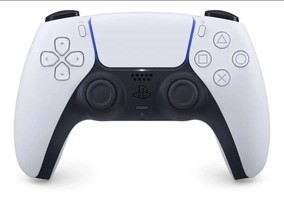Controle Playstation 5 sem fio Dualsense Ps5 Cor Branco/Preto