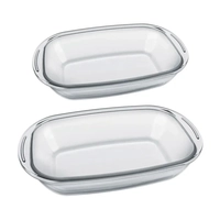 Jogo De Assadeiras Retangular Sempre Nadir - 2 Peças