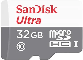 Cartao de Memoria SanDisk Ultra® microSDHC™ UHS-I Card with Adapter – 32GB*