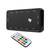 Controladora de Ventoinha Pichau Gaming 10 Fans c/ Controle, PG-CONTR