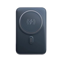 Power Bank 10.000mAh com Indução e MagSafe Cinza