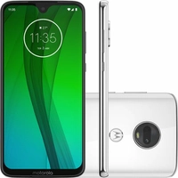 (710 com AME) Smartphone Motorola Moto G7 64GB Dual Chip Android Pie - 9.0 Tela 6.24" 1.8 GHz Octa-Core 4G Câmera 12 + 5MP - Branco Polar