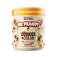 Dr Peanut Pasta De Amendoim - 600G Cookies And Cream Com Whey - Dr. Peanut