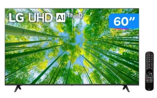 [Magazine Luiza] Smart TV 60” 4K LED LG 60UQ8050 AI Processor