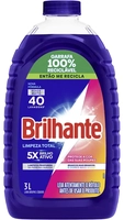 Brilhante Limpeza Total - Lava Roupas Líquido 3L