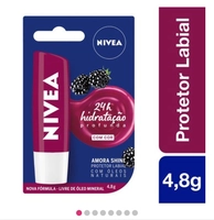 [Leve 2 e Pague 1] Protetor Labial Nivea Amora Shine 4,8g