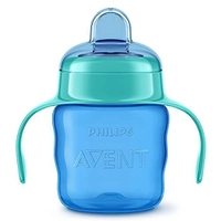 Philips Avent - Copo de Transição 200ml 6m+ Azul ou Rosa, com Alças