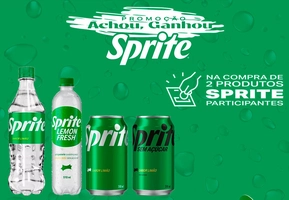 (SP, SC, RS) Promoção Verão Sprite - Compre 2 Produtos, Ganhe uma Raspadinha e Concorra a Brindes