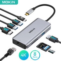 [Com taxa/Moedas R$ 18] Adaptador MOKiN 7 em 1 USB C 