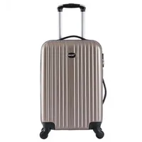 Mala de Bordo T1769 23 em ABS, Rígida, 4 Rodas, Giro 360º, Cadeado Embutido, Alça Regulável - R$ 150