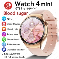 Huawei GT4 Mini NFC Smart Watch para Mulheres, Rastreador GPS