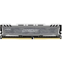 Memória Crucial Ballistix Sport LT, 8GB, 2666MHz, DDR4, Cinza - BLS8G4D26BFSBK