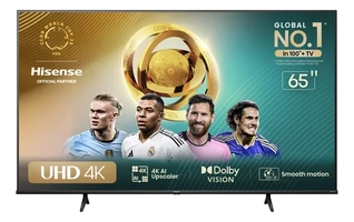Hisense Smart TV UHD 4K DLED 65" Polegadas 65A6N com HDR10+ Dolby Vision Game Mode Controle por Voz Alexa Built-In AirPlay