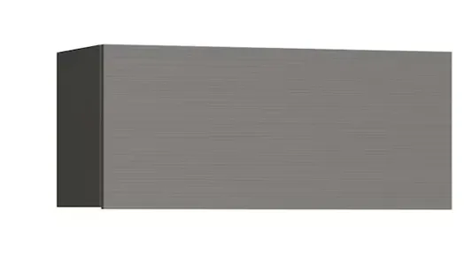 Armário de Geladeira Kit's Paraná Line com 1 Porta Basculante - Gris