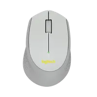 Mouse Logitech M280 1000 DPI, Wireless, Silver, 910-004285 | R$70