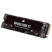 [App] SSD 2TB Corsair MP600 CORE XT, PCIe Gen 4.0 x4 NVMe M.2, Leitura: 5000MB/s e Gravação: 4400MB/s, Preto - CSSD-F2000GBMP600CXT