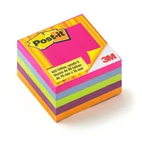 [PRIME+Recorrência] Bloco de Notas Adesivas Post-it Cubo Tropical - 450 folhas | R$18
