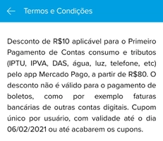 [SELECIONADOS] R$10 OFF em contas acima de R$80