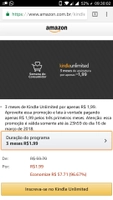 Kindle Unlimited - 3 meses por R$1,99