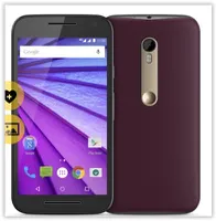 [Saraiva] Smartphone Motorola Moto G 3ª Geração Preto Cabernet 4G Tela 5" Android 5 Câmera 13Mp Dualchip 16Gb por R$ 807