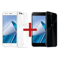ZenFone 4 6GB/64GB Branco + Zenfone 4 3GB/32GB Preto - R$2199