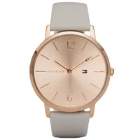Relógio Tommy Hilfiger Feminino Couro Cinza - 1781975