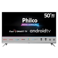 Smart Google Tv Philco 50" Led Borderless 4k - Ptv50g71agbls 4k | R$1.920