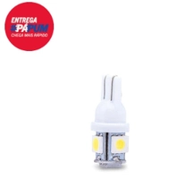 Lâmpada Tarponn LED Pingo T10-5050-5SMD 12v 6000k Sem Blist