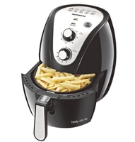 Cartão Americanas + ame - Fritadeira Elétrica Sem Óleo - Air Fryer Mondial AF-25 Family 3,2 L Inox Preta com Timer