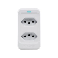 Protetor Elétrico com 2 Tomadas EPS 302 Branco