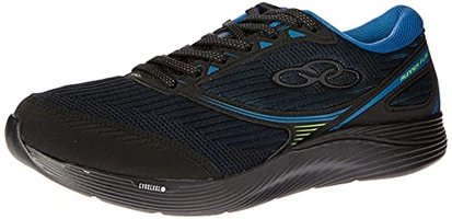 Olympikus Runner Flow Tênis, Masculino, Preto/Azul, 42