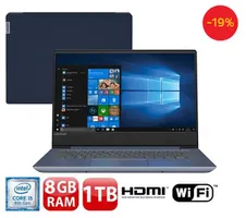 Notebook Lenovo Core i5-8250U 8GB 1TB Tela 14” Windows 10 Ideapad 330S - R$ 2250