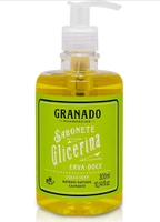 [PRIME] Sabonete Líquido 300ml GRANADO Glicerina Erva-doce | R$13