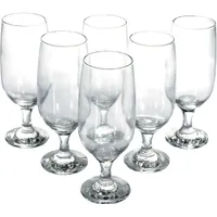 Conjunto 6 Taças de Cerveja 300ml Floripa Nadir - Transparente | R$28