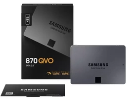 Memória Samsung SSD 870 QVO SATA 2,5"- 4TB