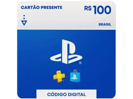 [Cliente Ouro] Cartão Presente Digital PlayStation Store R$ 100,00 Sony PlayStation