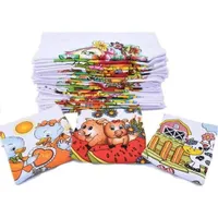 Pano De Prato Estampado 100% Algodão Kit com 10 unidades - R$27,60