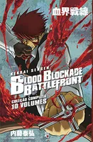 Mangás | Blood Blockade Battlefront - Caixa com Volumes 1 a 10 | R$84