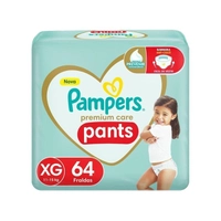[Todos os tamanhos] Fralda Pampers Premium Care Pants Calça 64 Fraldas