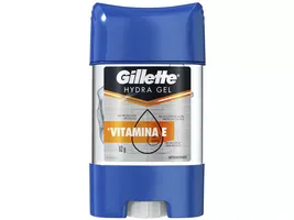 Desodorante Antitranspirante em Barra Gillette - Hydra Gel Vitamina E Masculino 82g 