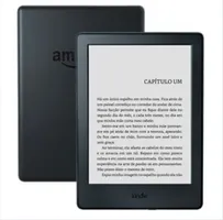 Kindle Preto com Wi-Fi, 4GB, 8ª geração | R$300