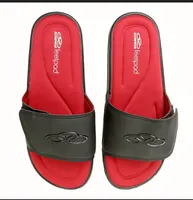 Chinelo Olympikus Melbourne Masculino - Preto e Vermelho R$45